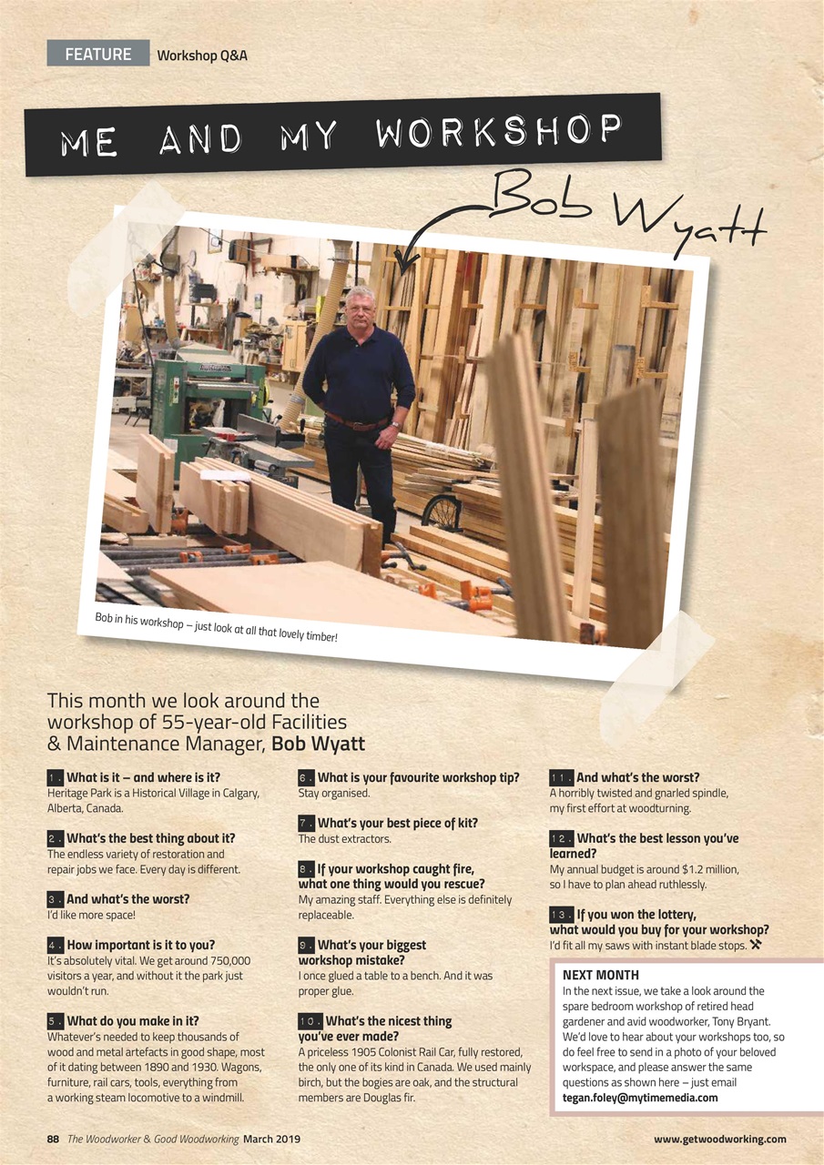 The Woodworker Magazine Preview Pages