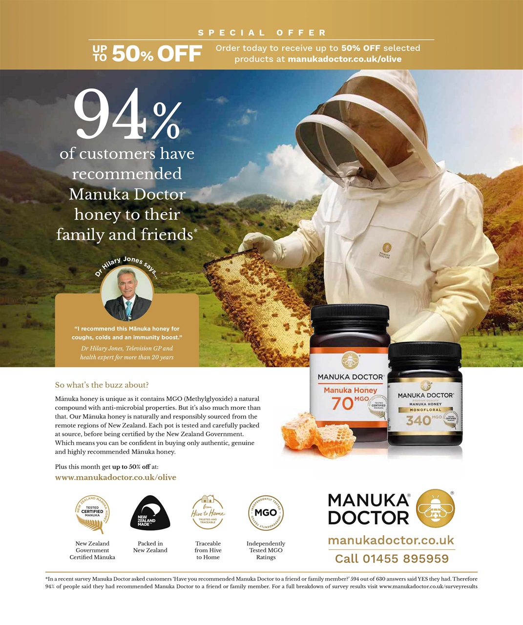 Olive Magazine Preview Pages