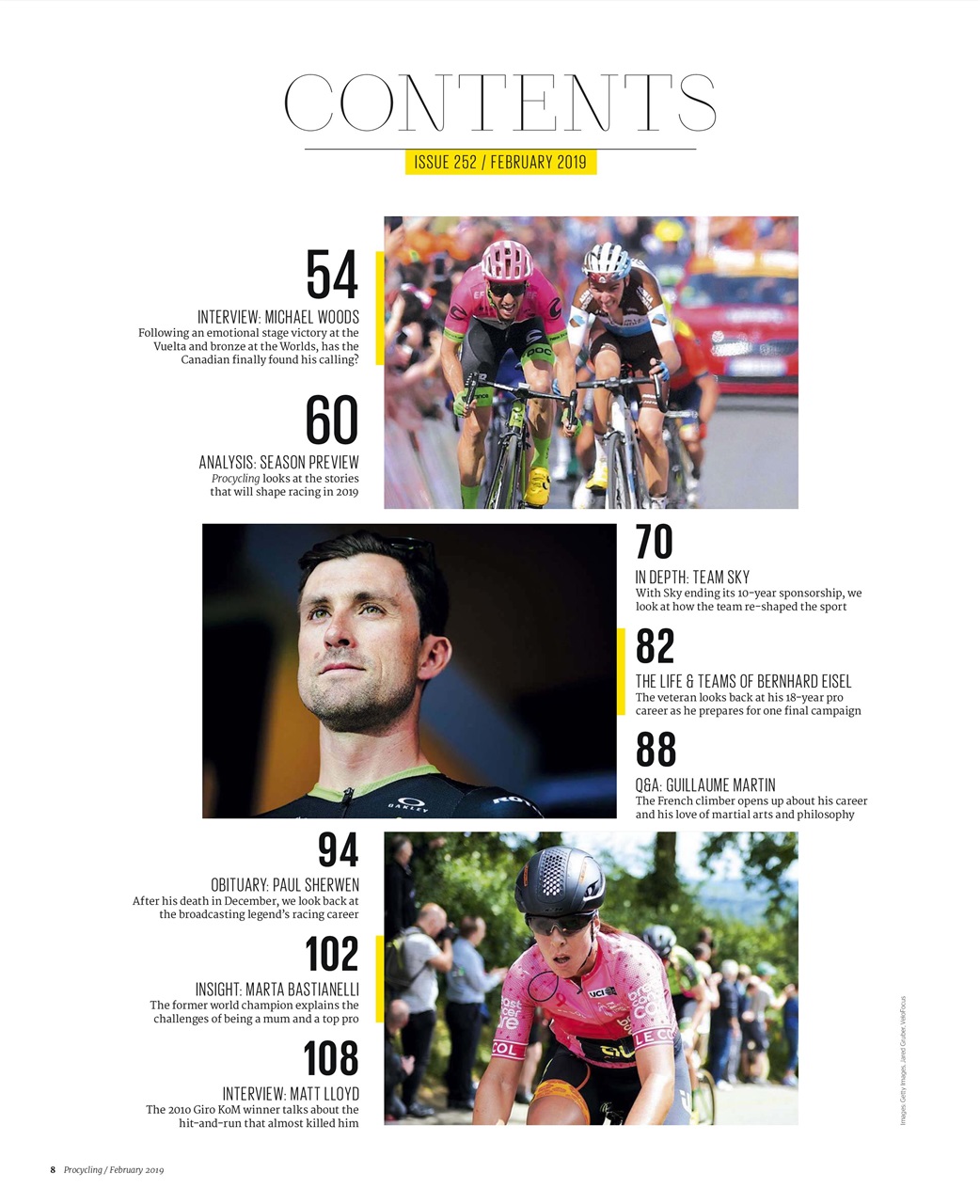 Procycling Preview Pages