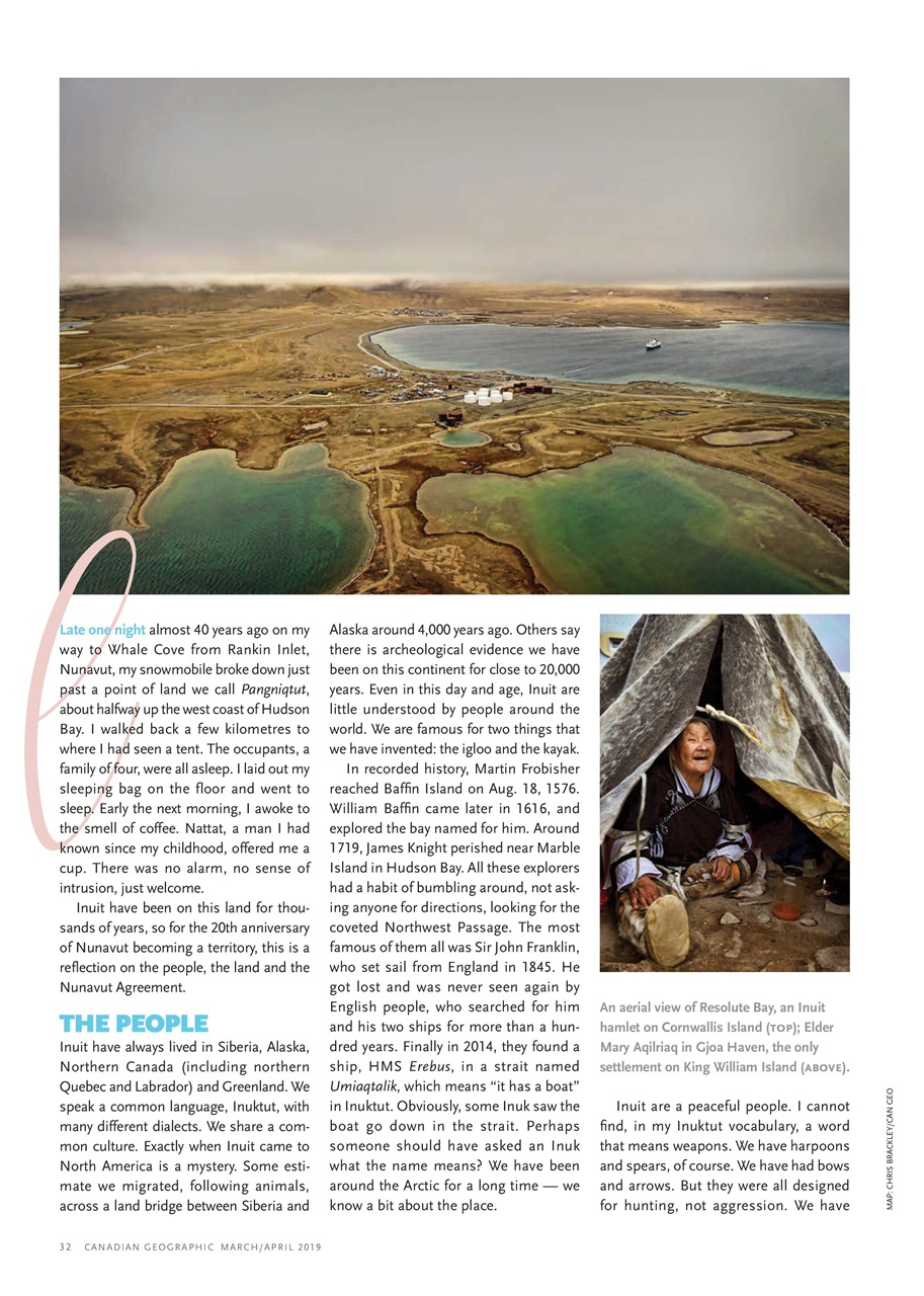 Canadian Geographic Preview Pages