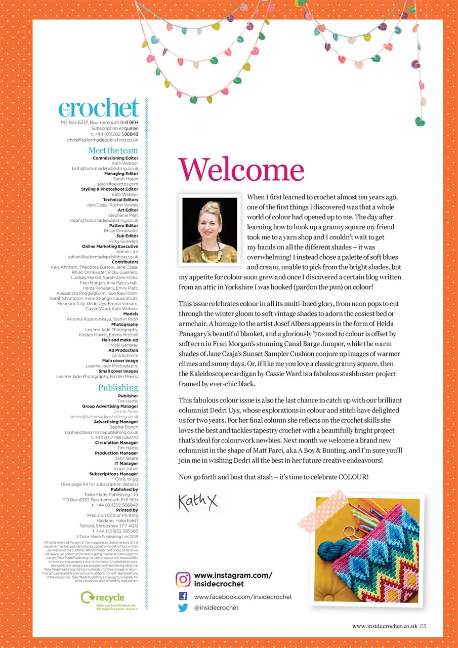 Inside Crochet Preview Pages