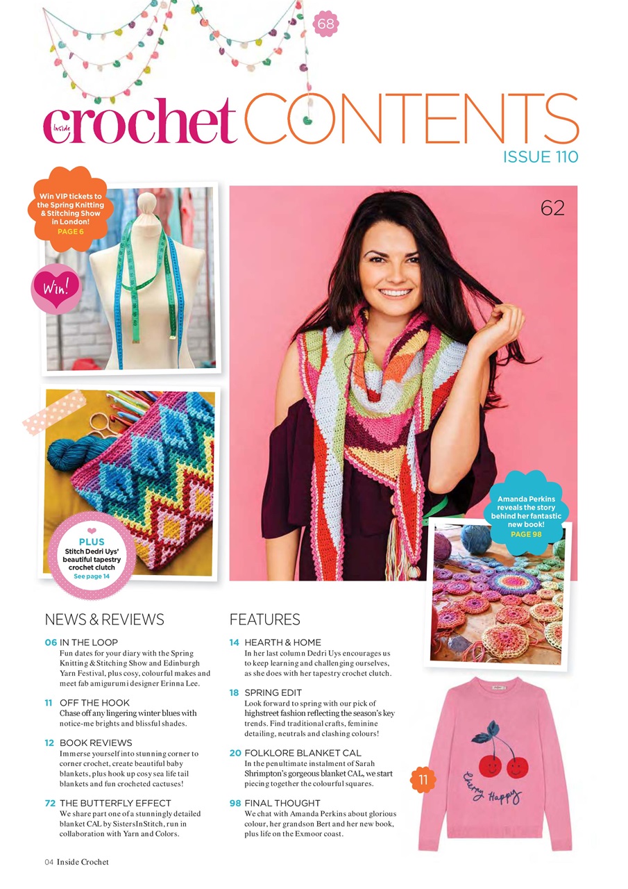 Inside Crochet Preview Pages