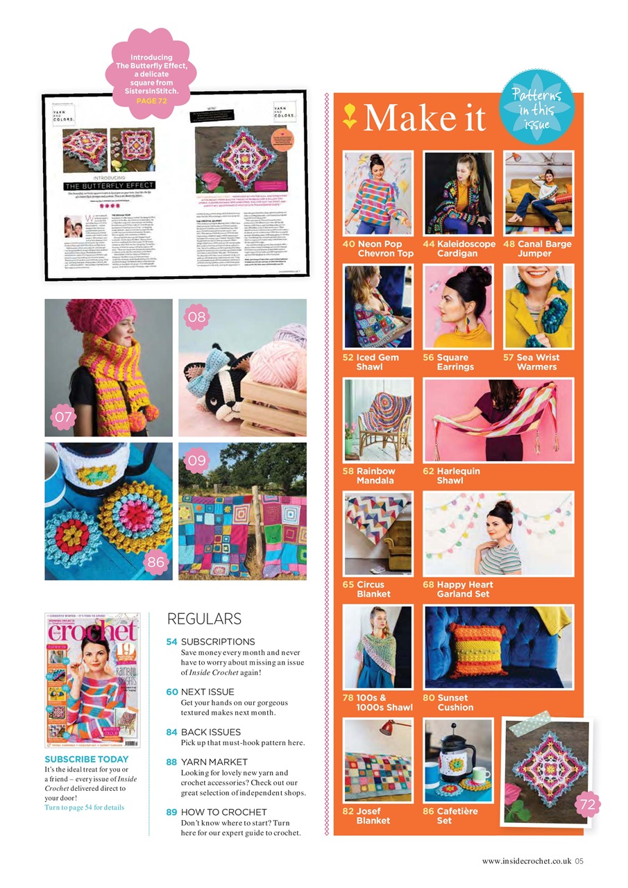 Inside Crochet Preview Pages