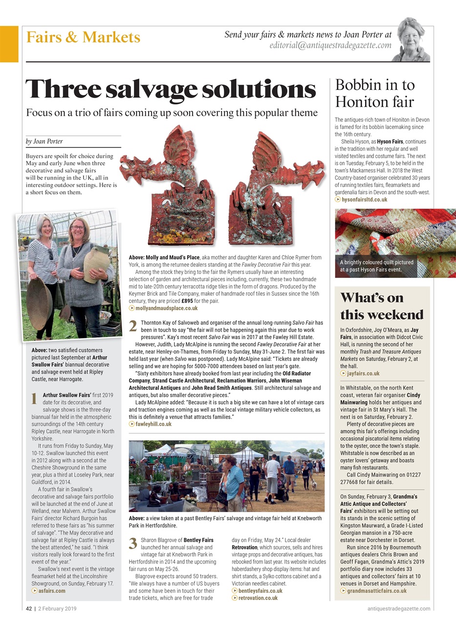 Antiques Trade Gazette Preview Pages