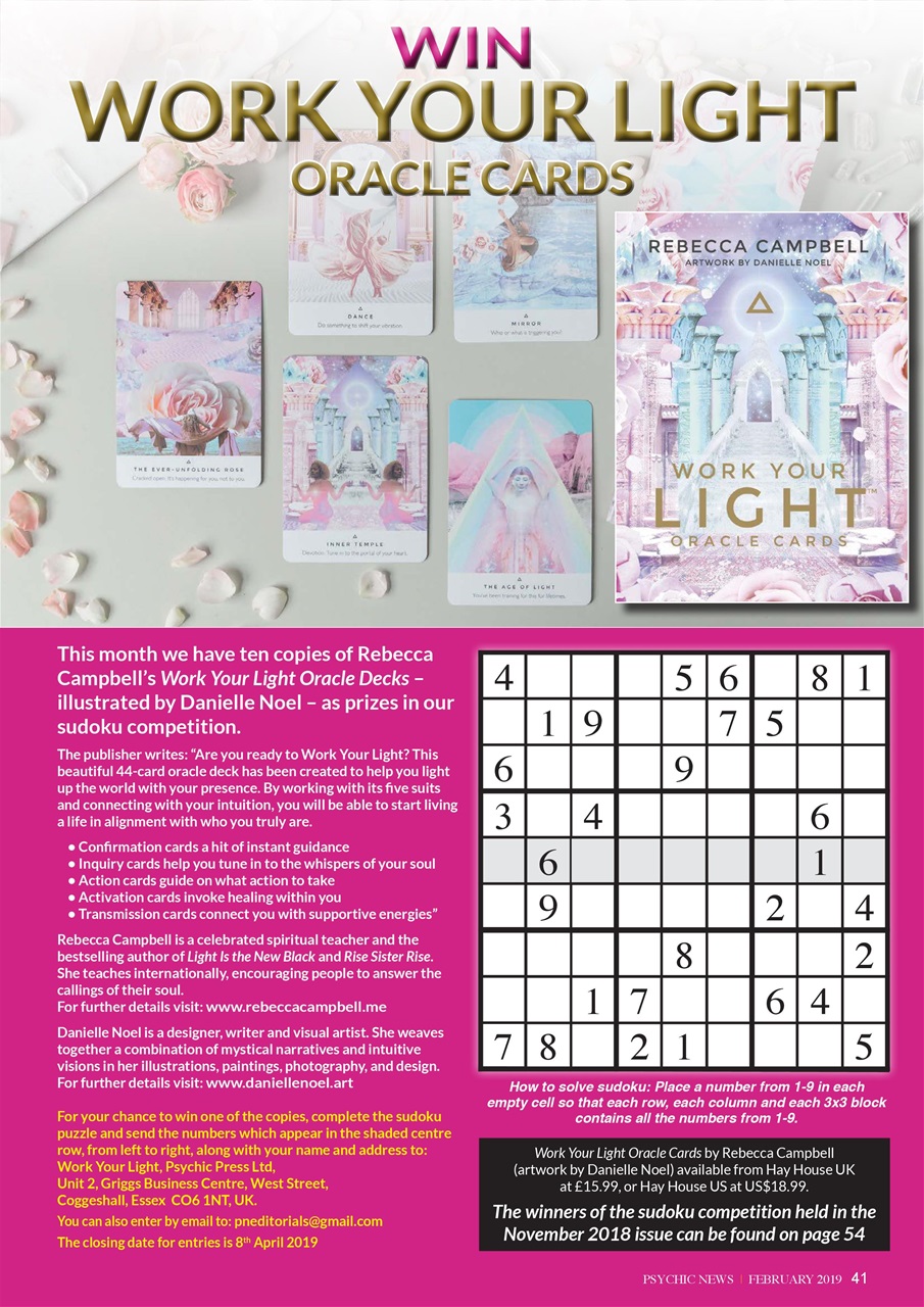 Psychic News Preview Pages