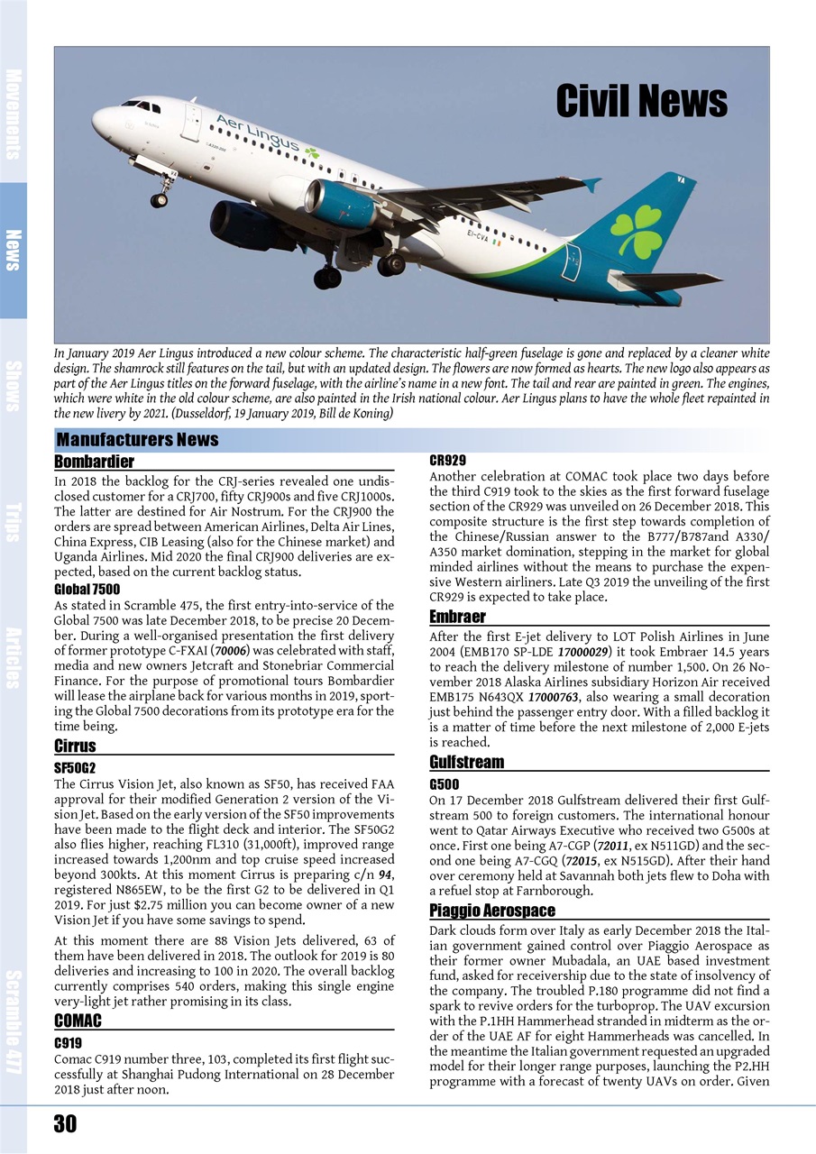 Scramble Magazine Preview Pages