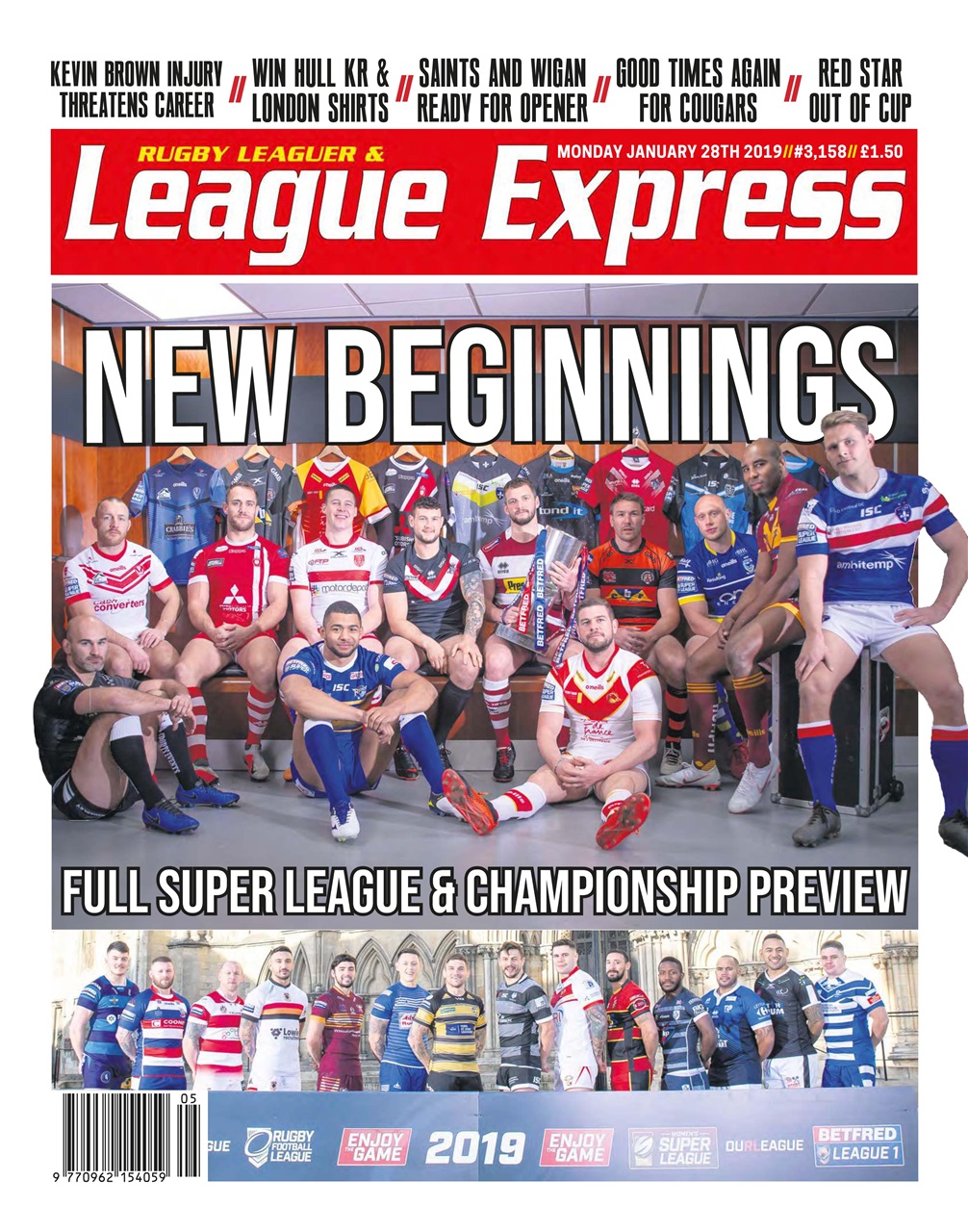 League Express Preview Pages