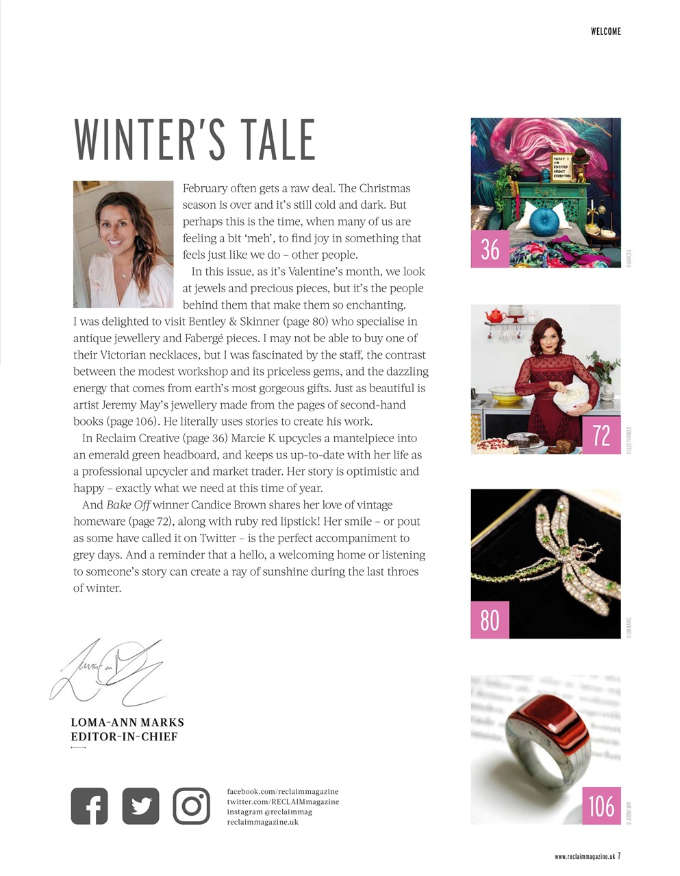 Reclaim Preview Pages