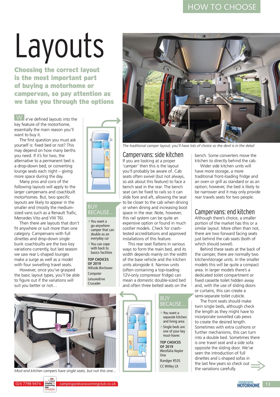 Buying Your Perfect Motorhome Preview Pages
