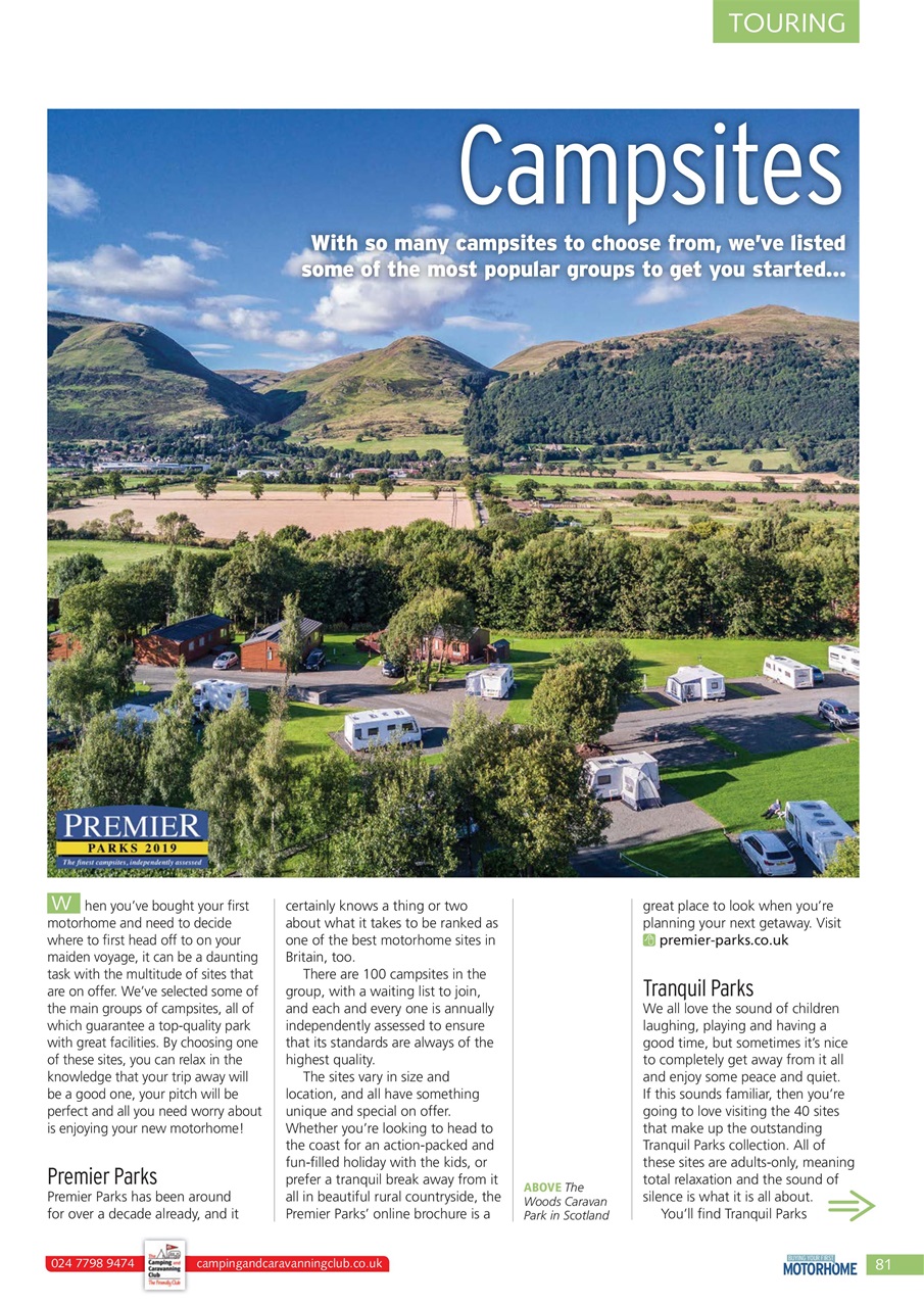 Buying Your Perfect Motorhome Preview Pages