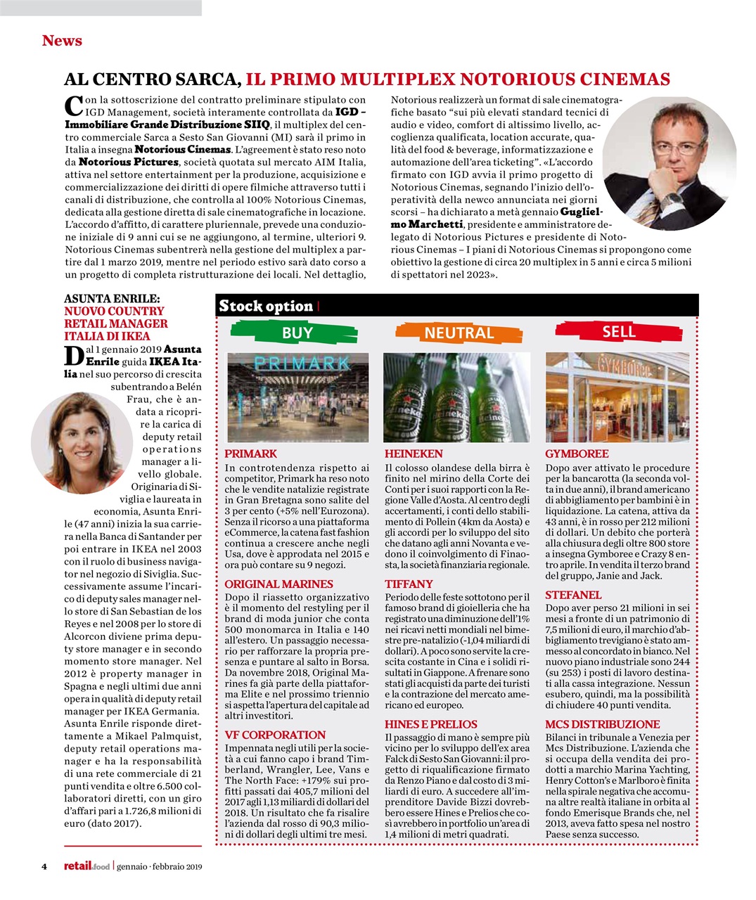 Retail&food Preview Pages