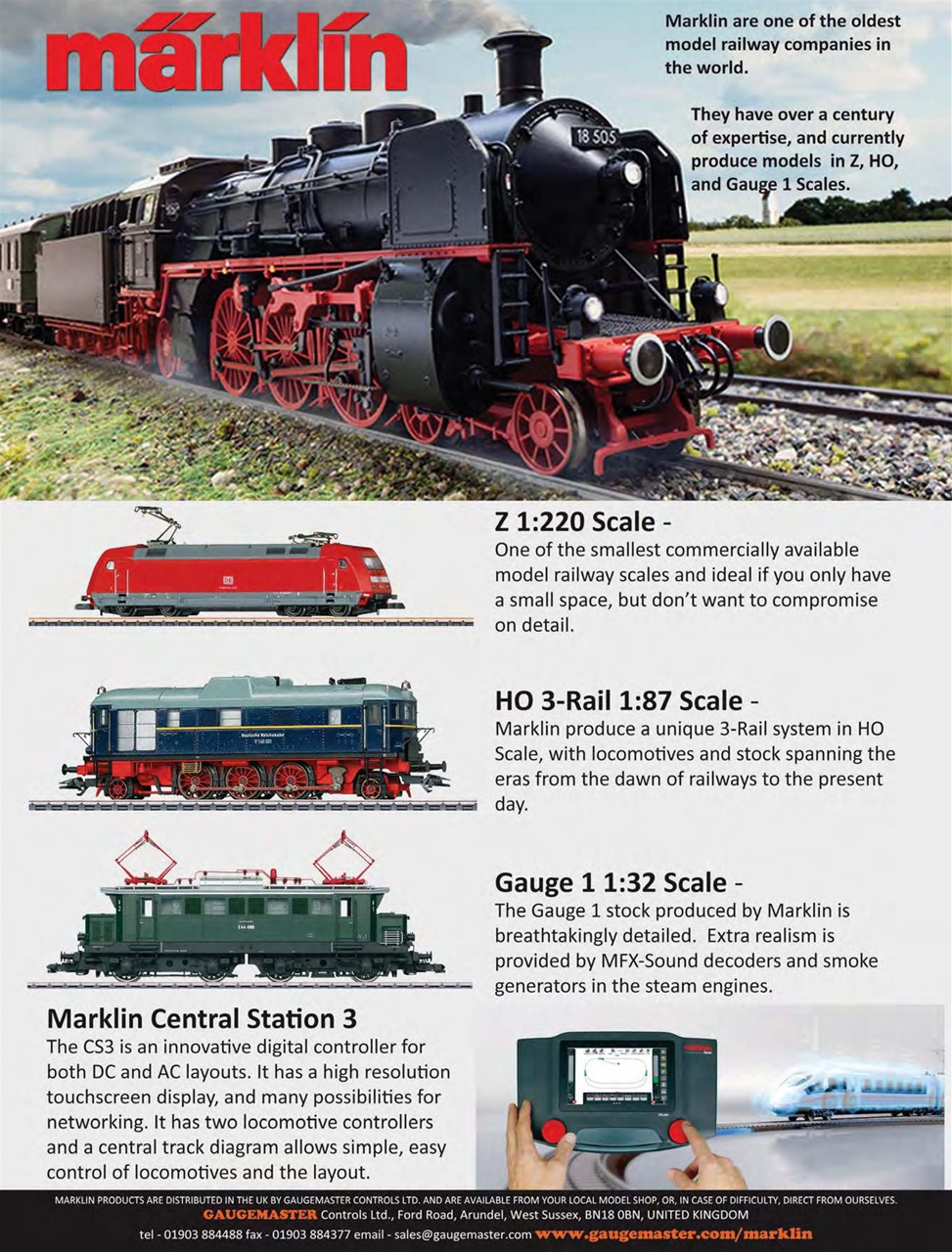 Continental Modeller Preview Pages