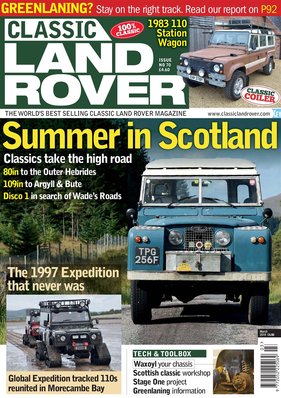 Classic Land Rover Magazine Preview Pages