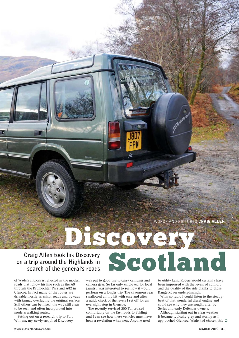Classic Land Rover Magazine Preview Pages