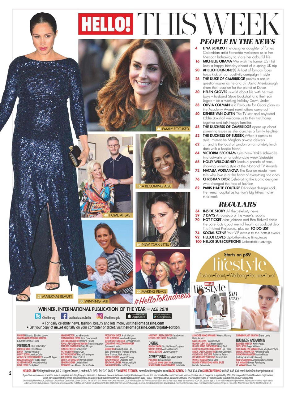 Hello! Magazine Preview Pages