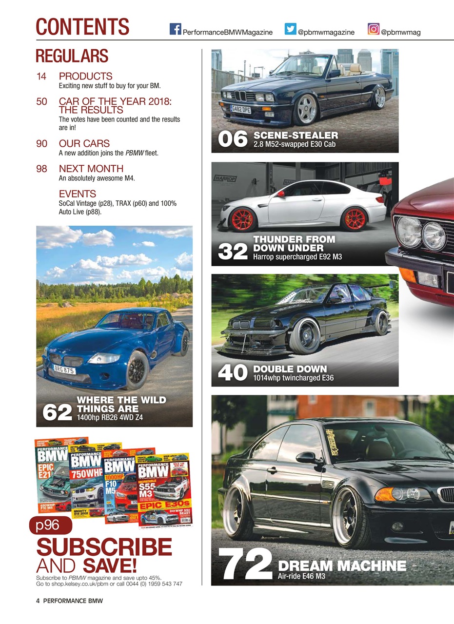 Performance BMW Preview Pages