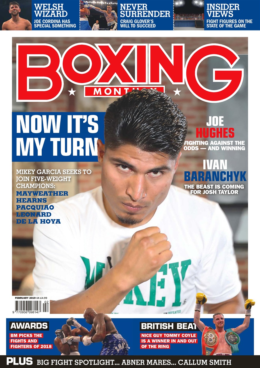 Boxing Monthly Preview Pages