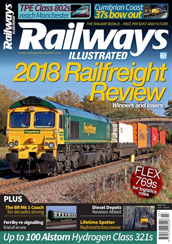 Railways Illustrated issue  March 2019