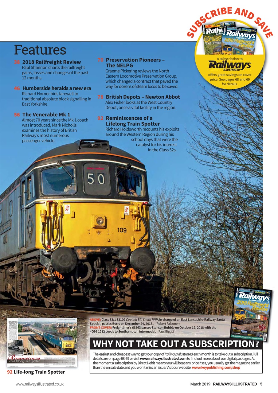 Railways Illustrated Preview Pages