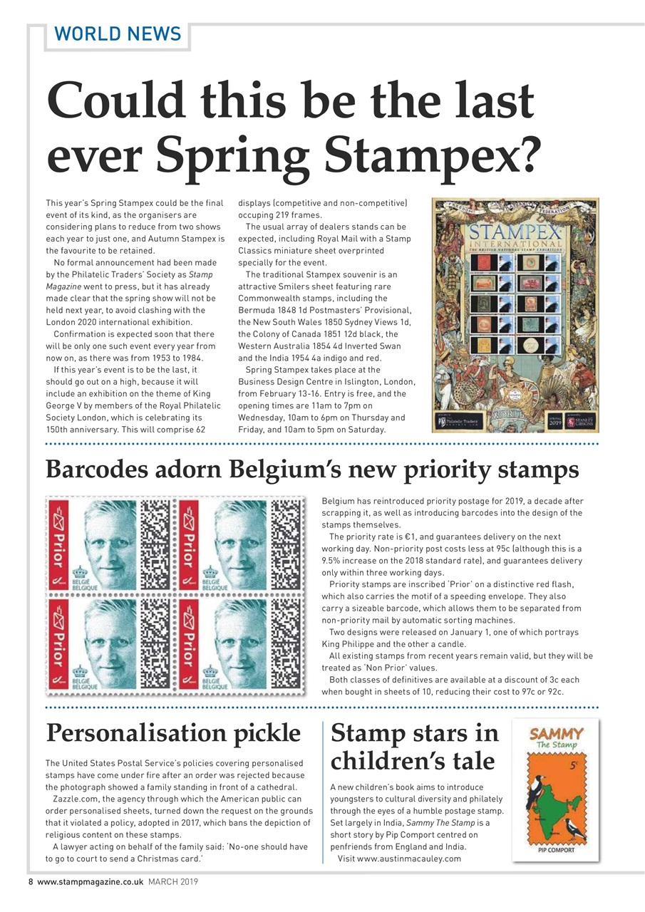 Stamp Magazine Preview Pages