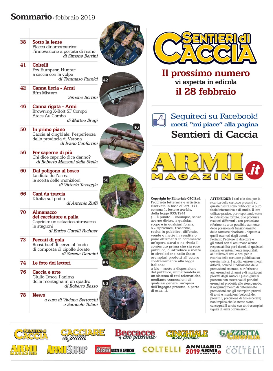SENTIERI DI CACCIA Preview Pages