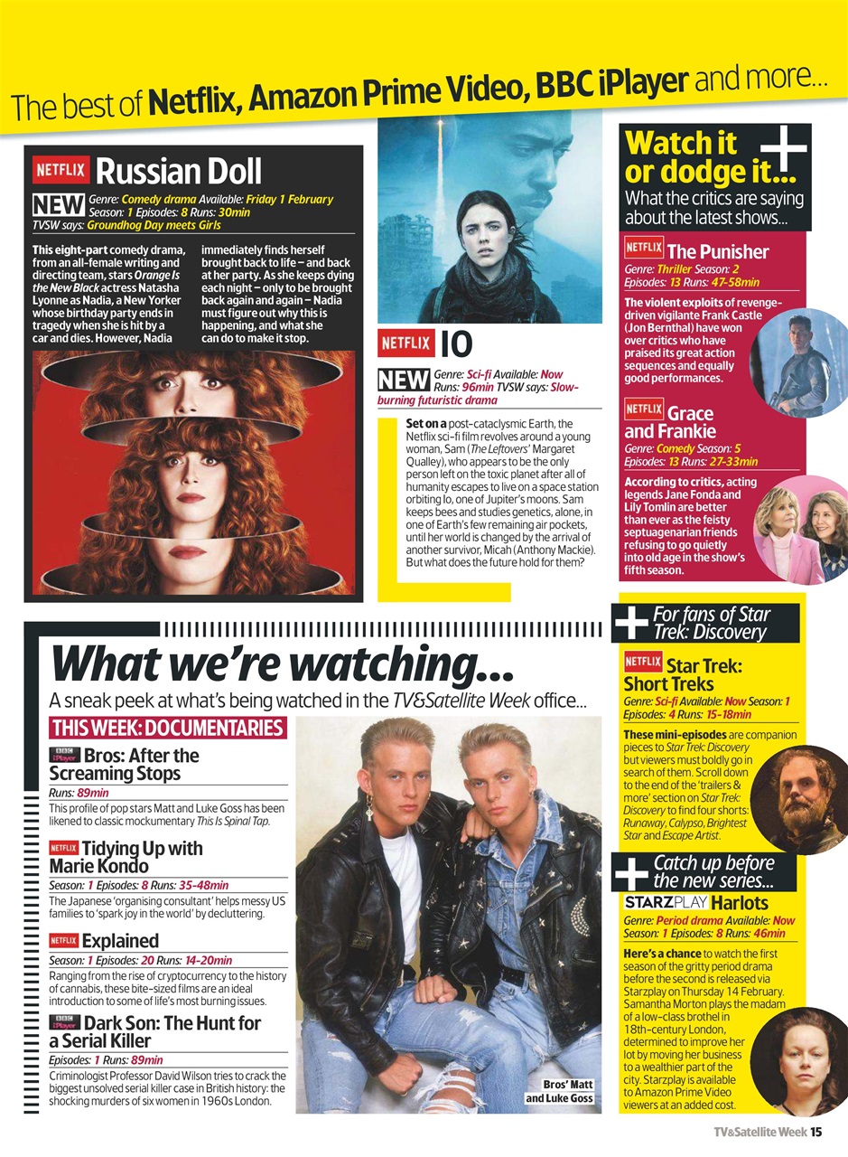 TV & Satellite Week Preview Pages