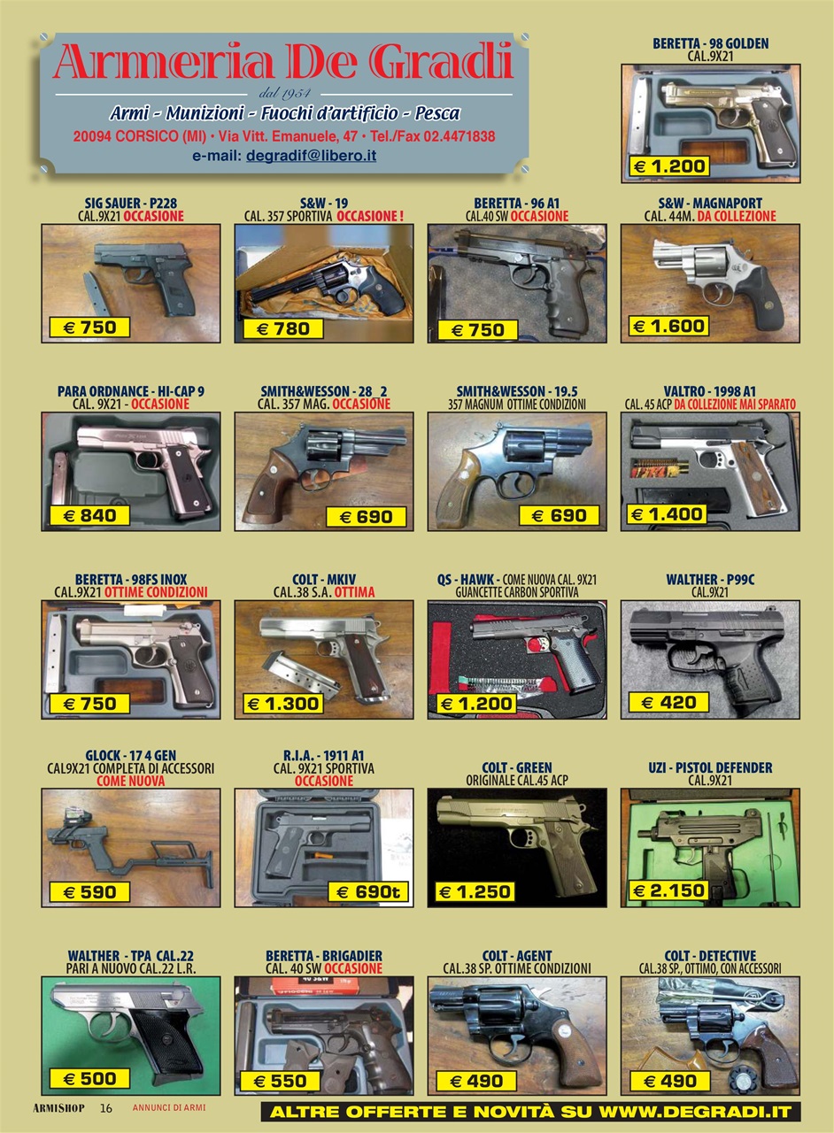 ARMI SHOP Preview Pages