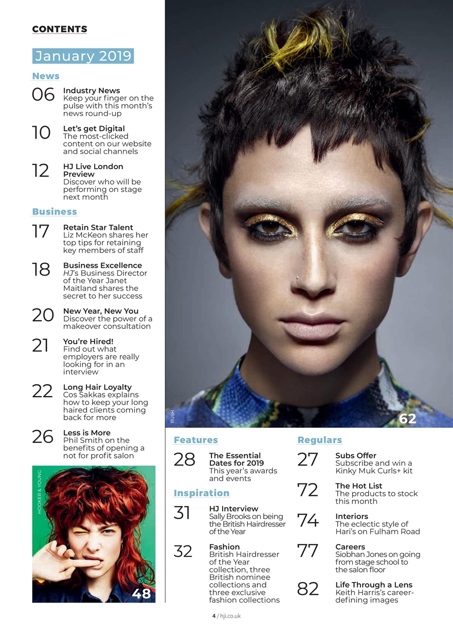 Hairdressers Journal Preview Pages