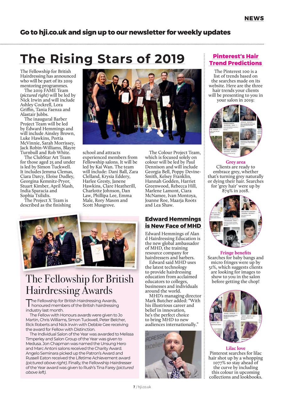 Hairdressers Journal Preview Pages