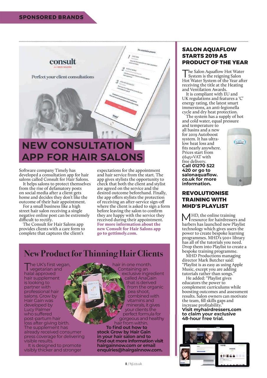 Hairdressers Journal Preview Pages