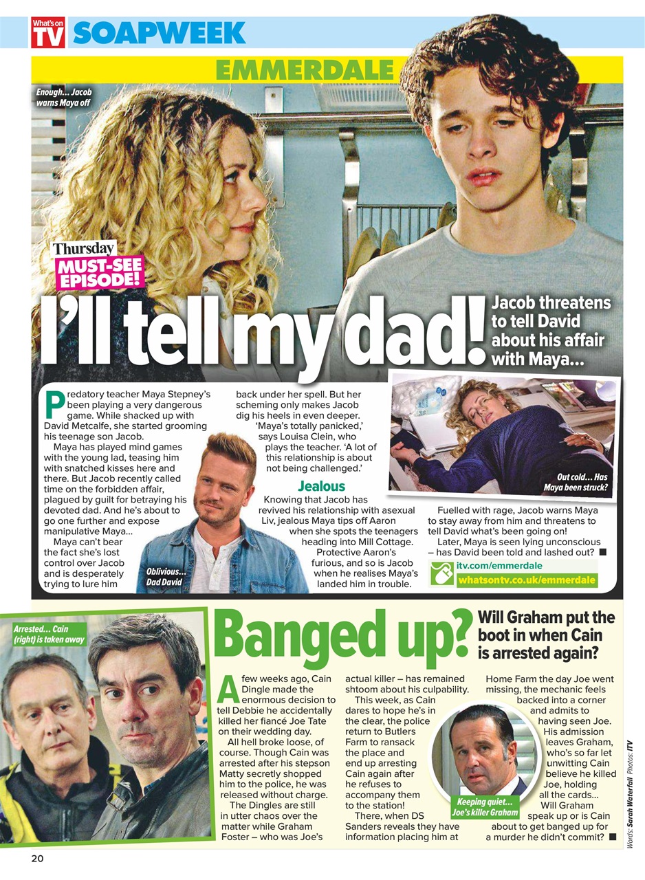 What's on TV Preview Pages