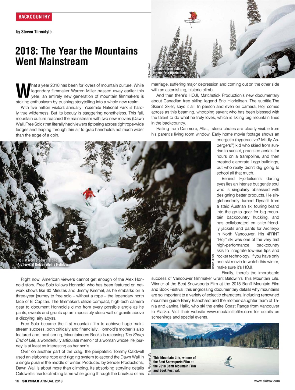 SkiTrax Preview Pages