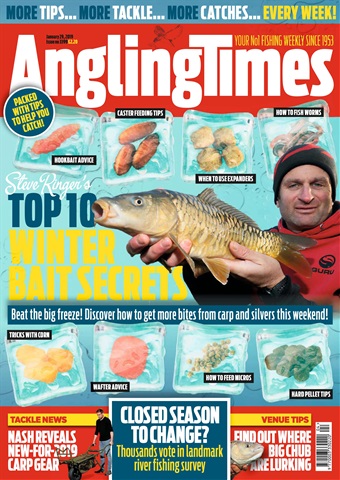 Angling Times issue 29th January 2019