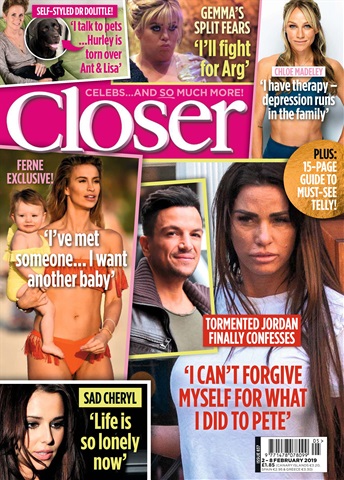 Closer issue 2nd February 2019