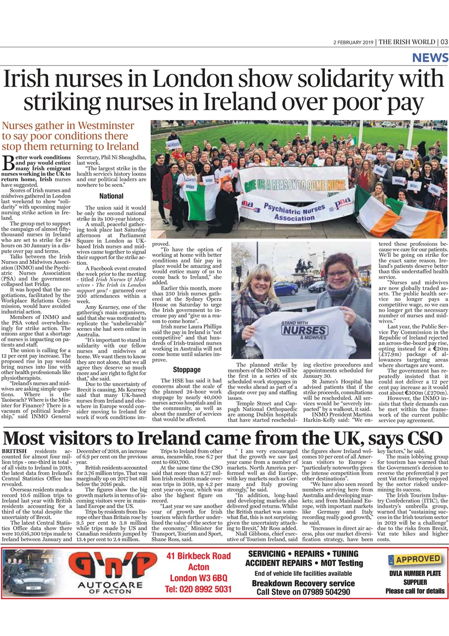 Irish World Preview Pages