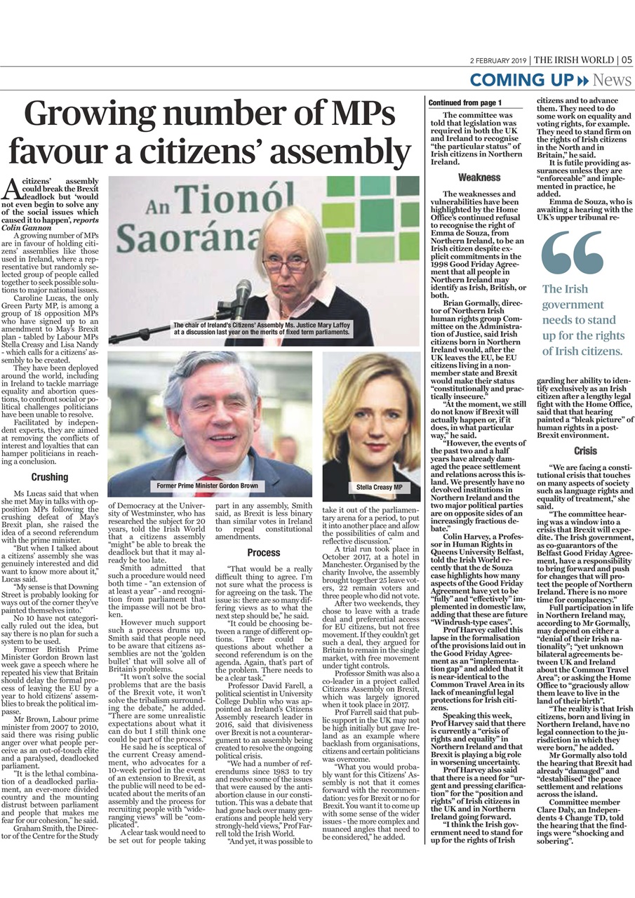 Irish World Preview Pages