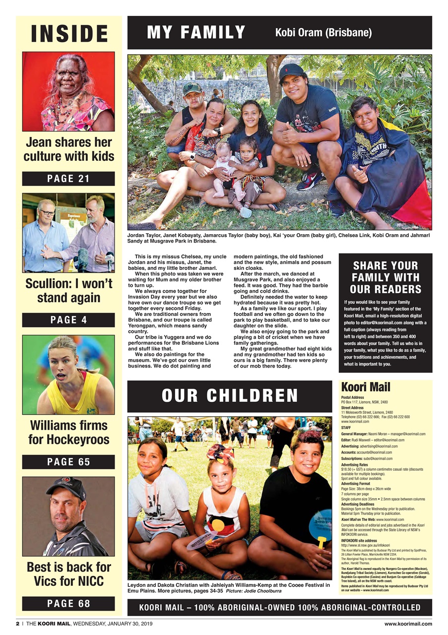 Koori Mail Preview Pages