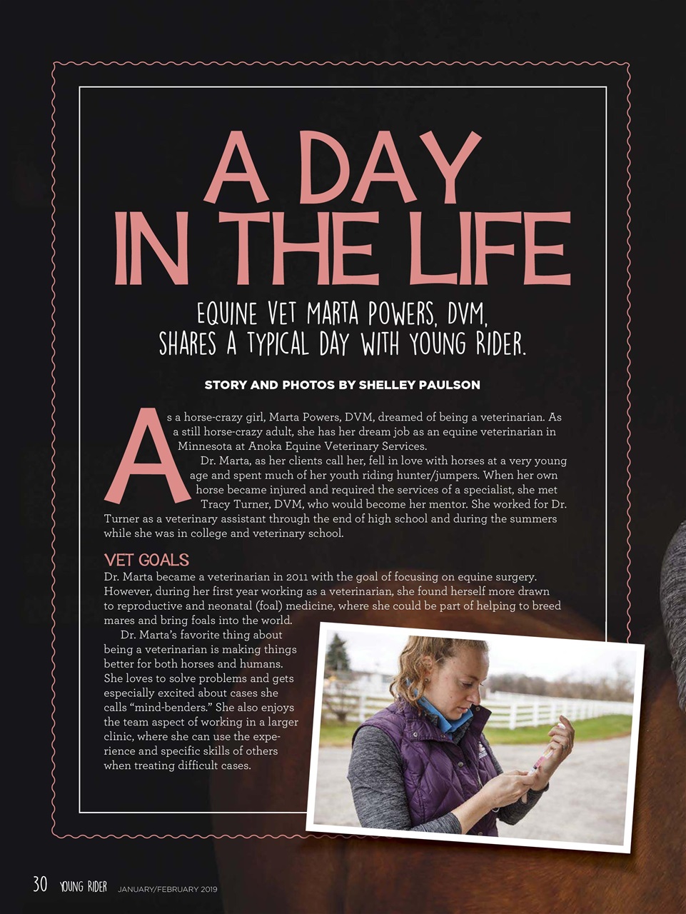 Young Rider Magazine Preview Pages
