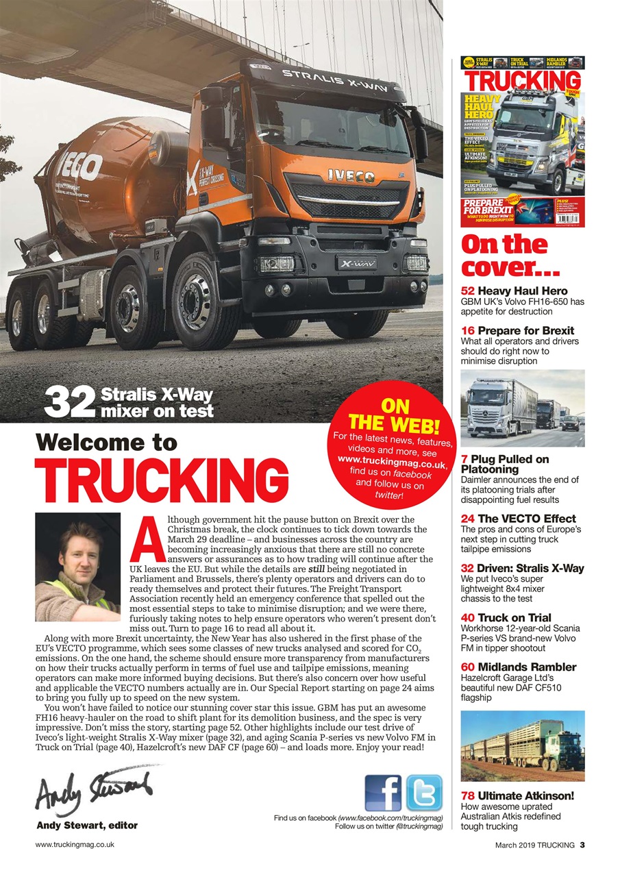 Trucking Magazine Preview Pages