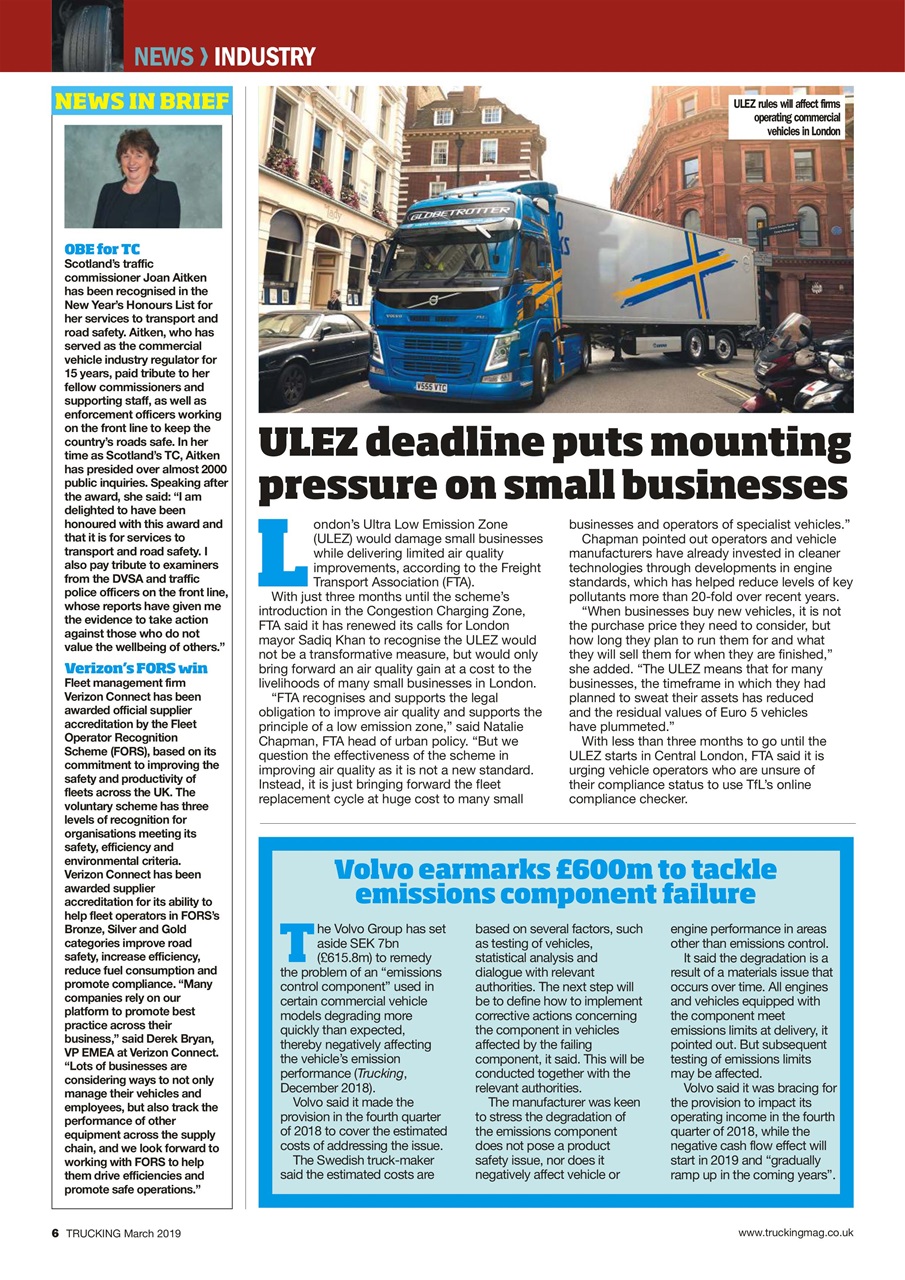 Trucking Magazine Preview Pages