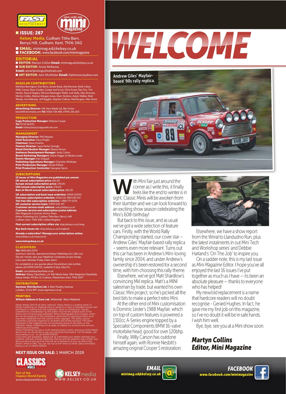 Mini Magazine Preview Pages