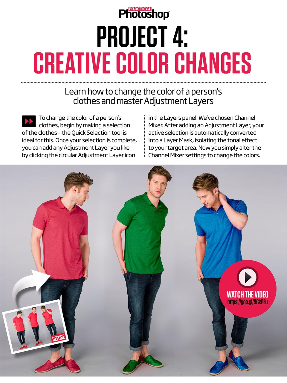 Practical Photoshop Preview Pages