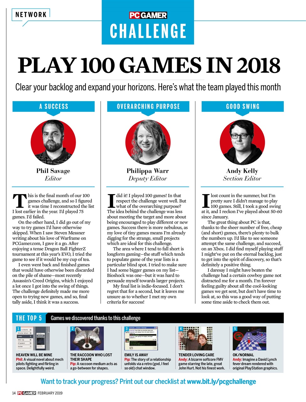 PC Gamer (US Edition) Preview Pages