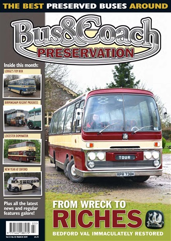 Bus & Coach Preservation issue  March 2019