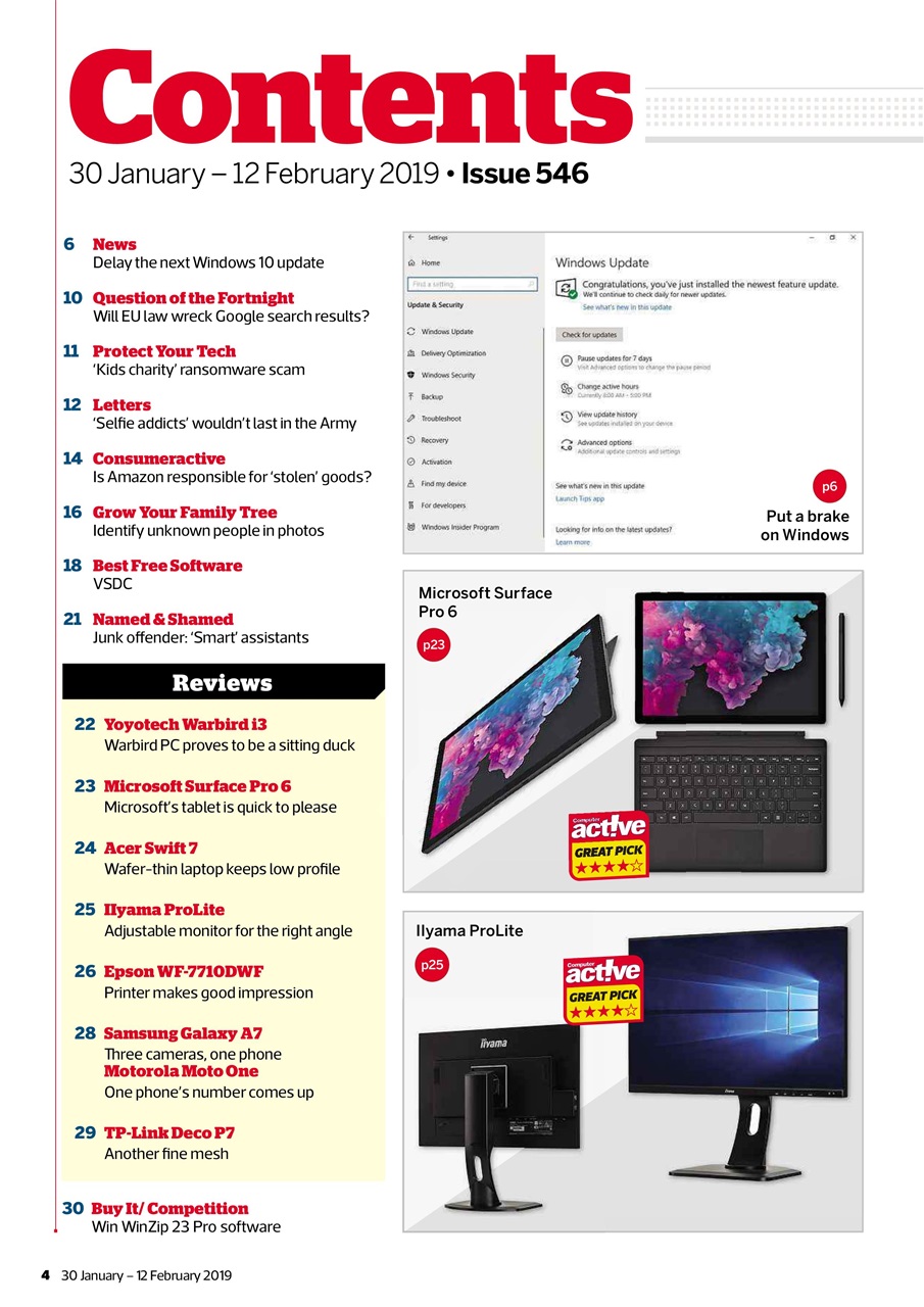 Computer Active Preview Pages