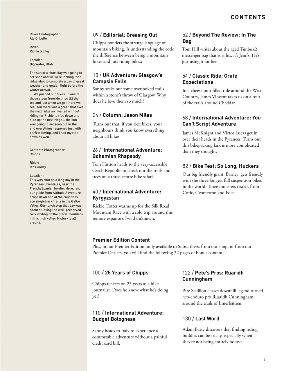 Singletrack Preview Pages