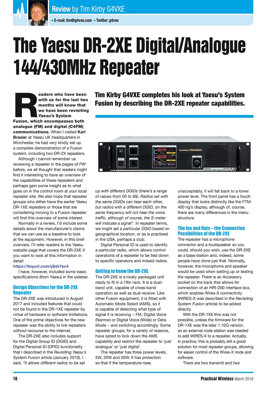 Practical Wireless Preview Pages