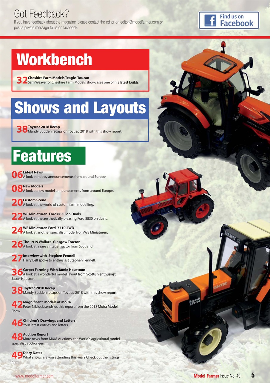 Model Farmer Magazine Preview Pages