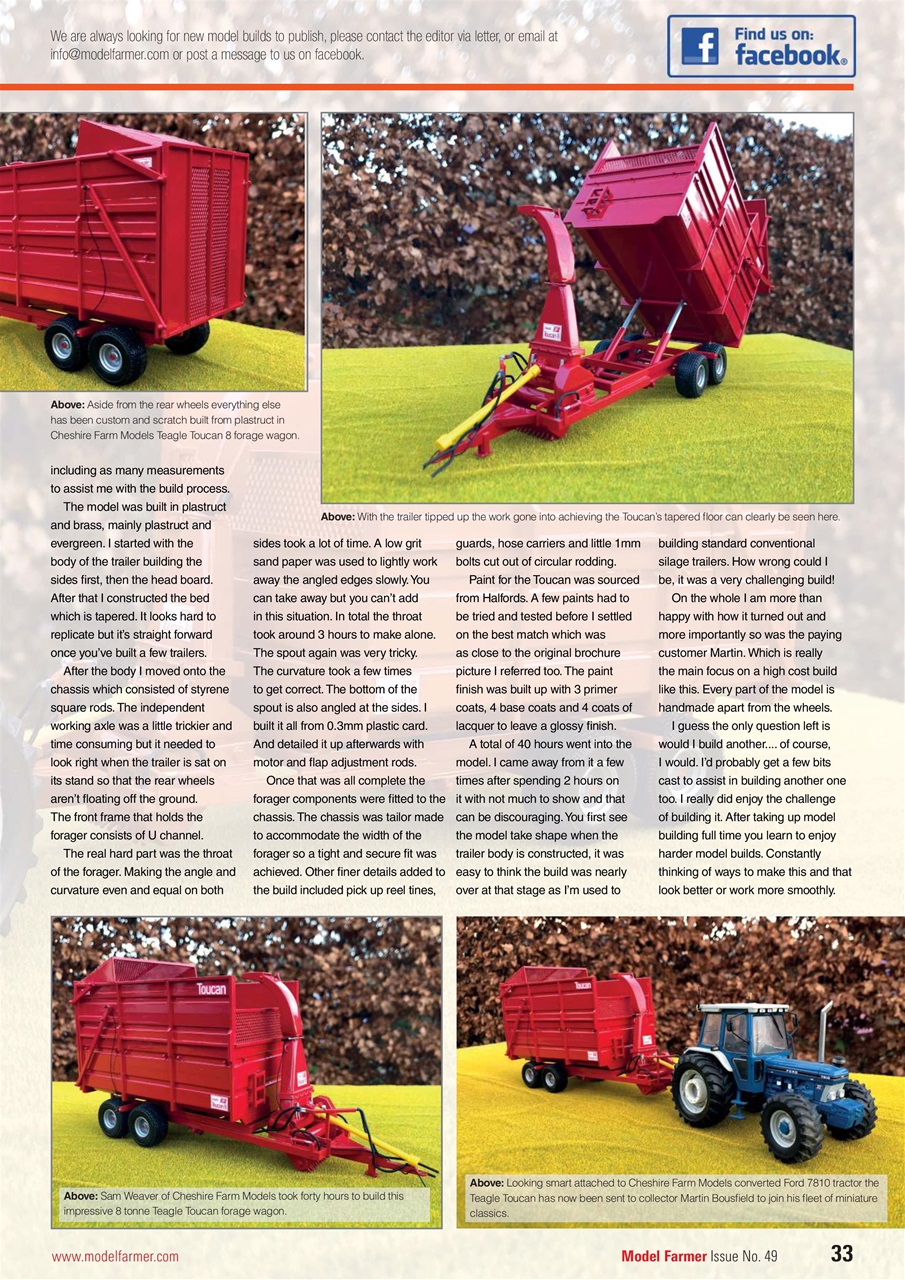 Model Farmer Magazine Preview Pages