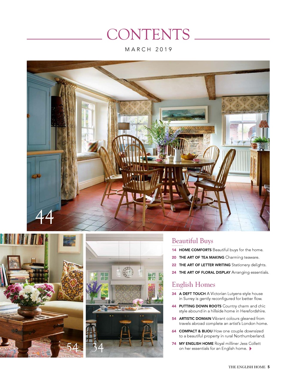 The English Home Preview Pages